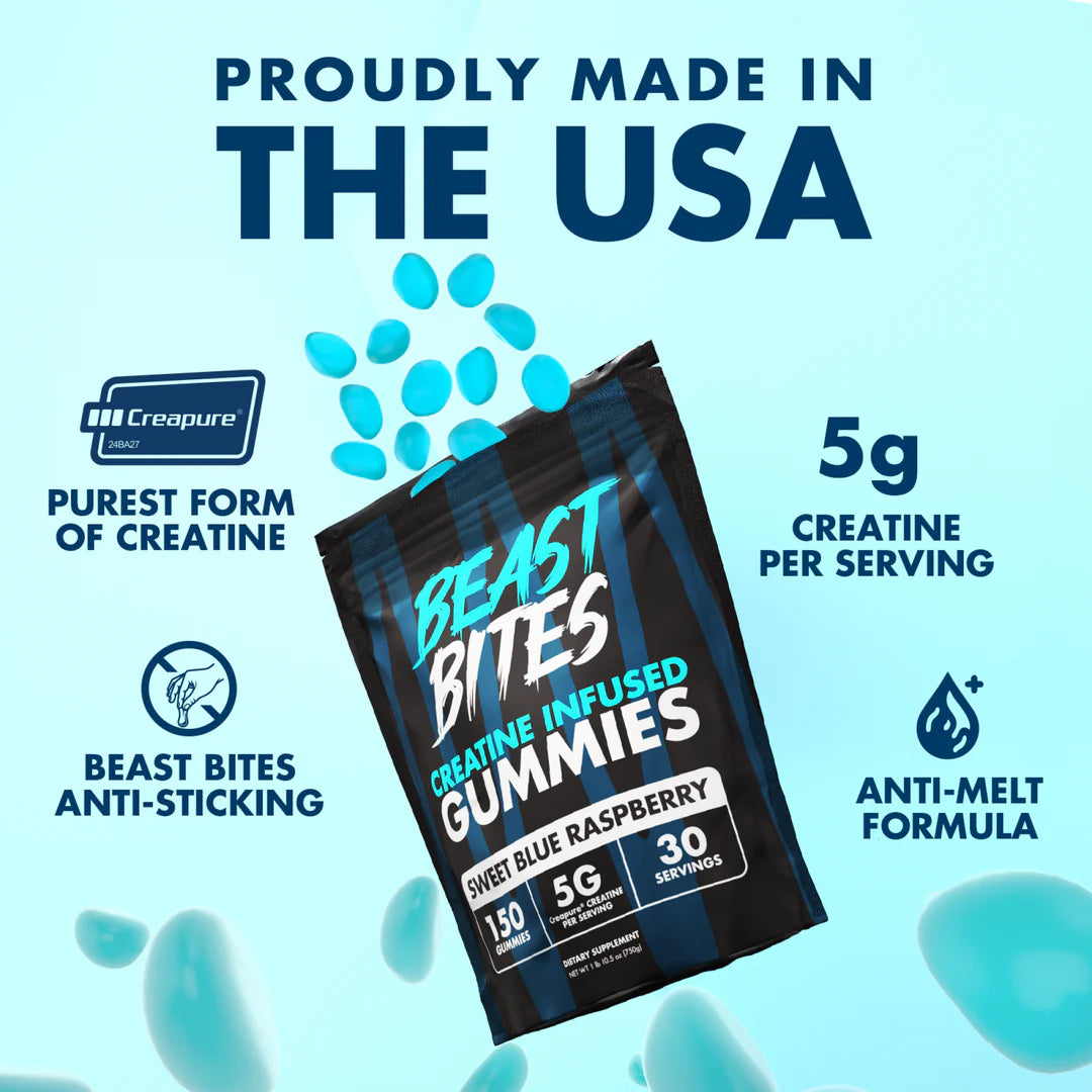 Beast Bites Creatine Infused Gummies
