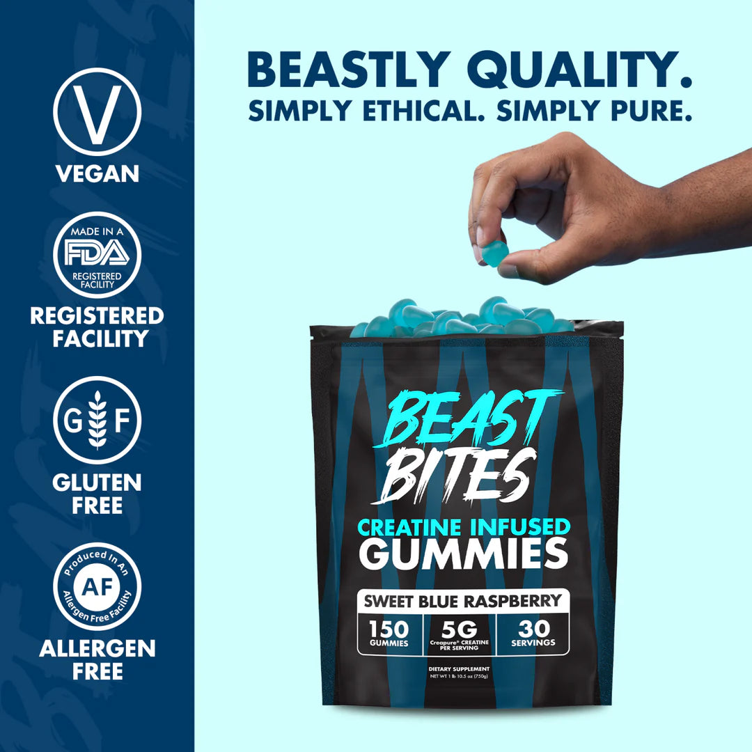 Beast Bites Creatine Infused Gummies