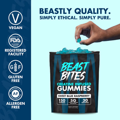 Beast Bites Creatine Infused Gummies